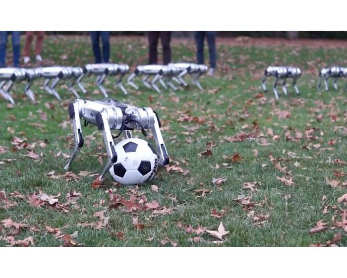 Futbol oynayan robot